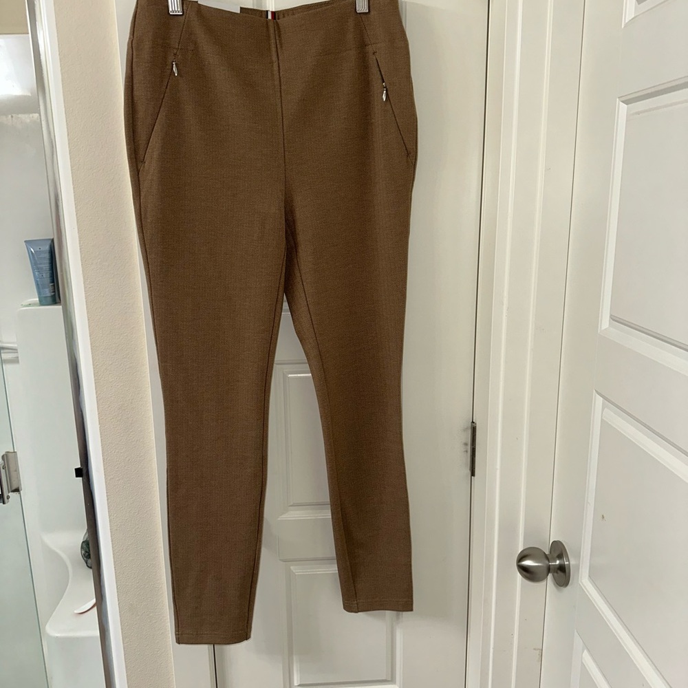 Tommy Hilfiger Tan High Rise Leggings